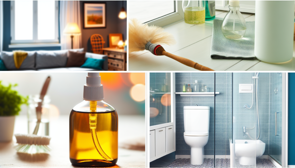 快速掌握居家清潔小妙招：製作天然清潔劑與省時除塵技巧，輕鬆達成浴室防霉