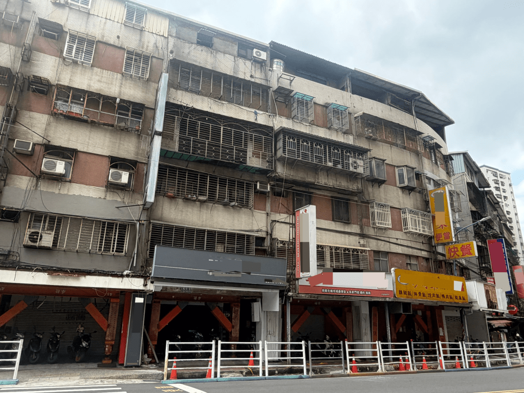 土城區清水案建築物現況圖(新北都市更新處提供)