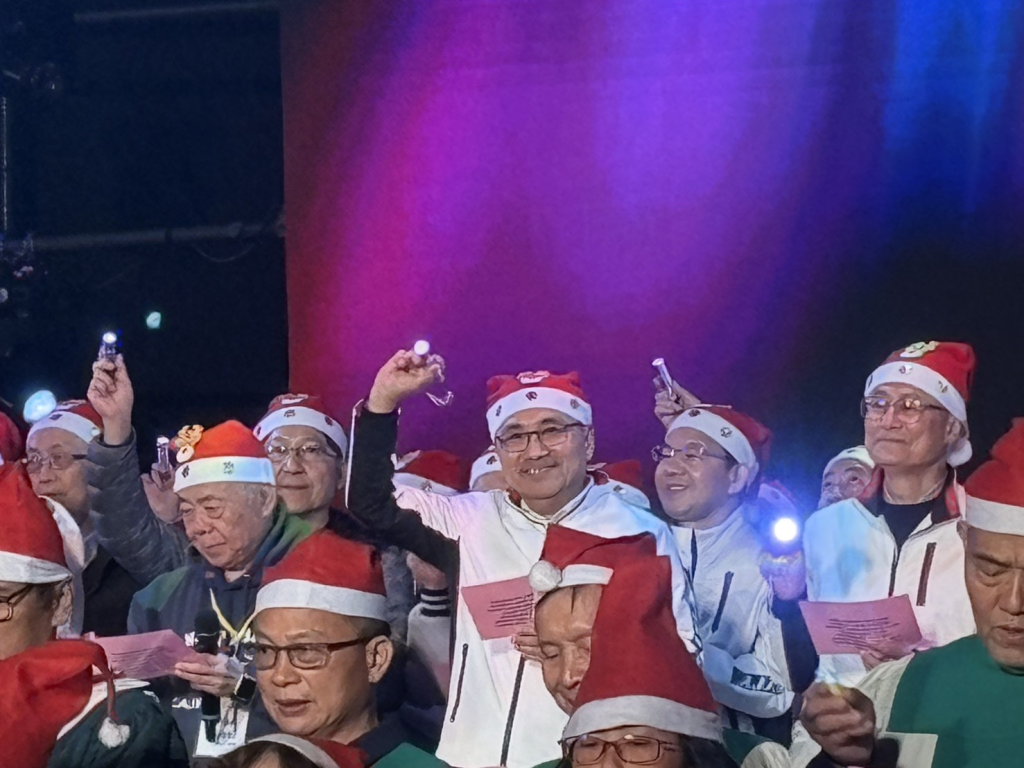 新北萬人齊唱《平安夜》平安晚會佳音傳遍耶誕城