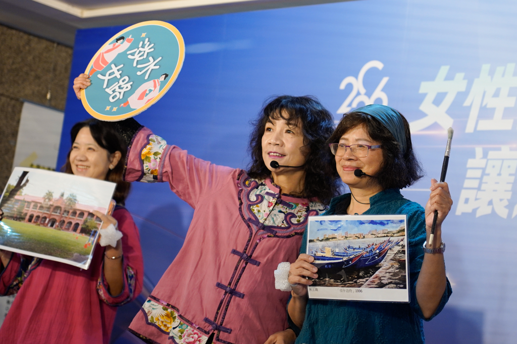 淡水女路情境劇演繹女性在不同人生階段的角色轉換,展現女性公共參與的多元面貌 (新北社會局提供)